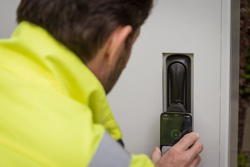 iLOQ is securing FTTH street cabinets smartly and sustainably